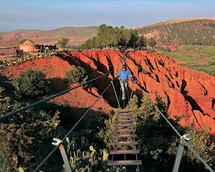 From Marrakech: Atlas Mountains Zip Line Tour Adventure - Leaving Marrakech for the Atlas Mountains