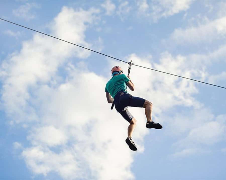 From Marrakech: Atlas Mountains Zip Line Tour Adventure - A safety setup suited to beginners