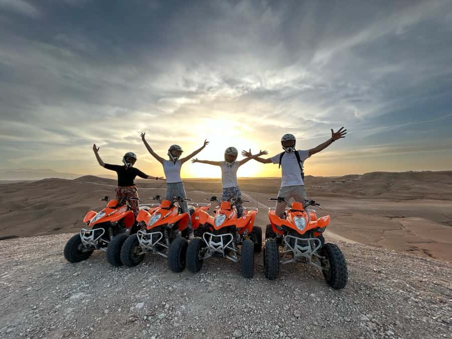 From Marrakech: ATV Quad Bike Tour in Agafay Desert - From Marrakech to Open Ground