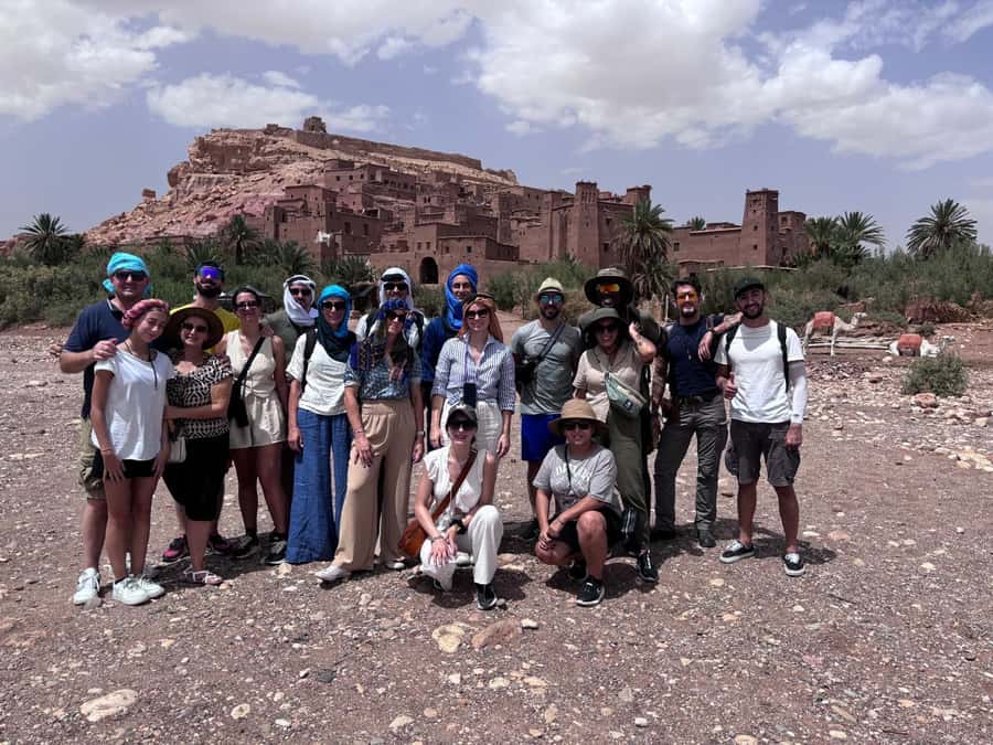 From Marrakech: Excursion to Kasbah Ait Ben Haddou - Entering the clay walls of Ait Ben Haddou