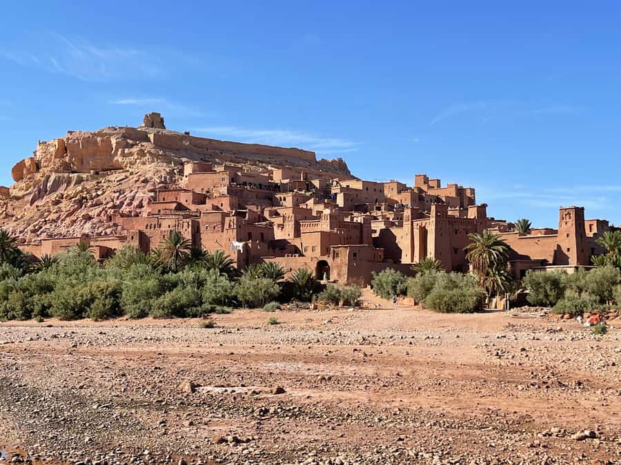 From Marrakech: Excursion to Kasbah Ait Ben Haddou - Crossing the Atlas at Tizi-n-Tichka