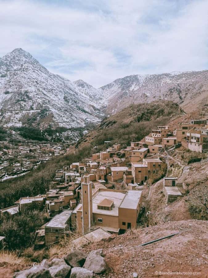 From Marrakech: Full-Day in the Atlas Mountains with Lunch - The drive through Tahanaout Valley