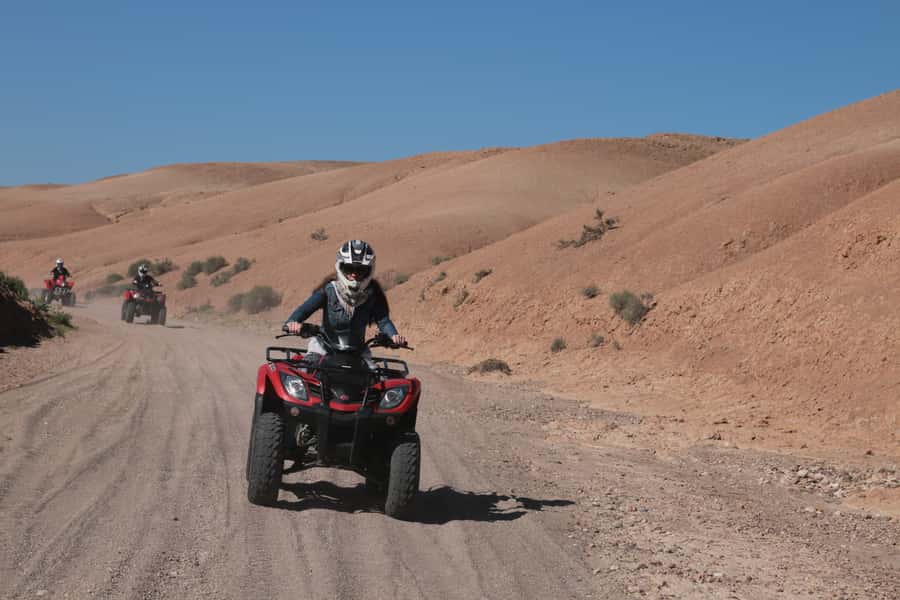 From Marrakech: Guided Quad Biking Tour in Agafay Desert - Turtle Valley and the first desert tracks