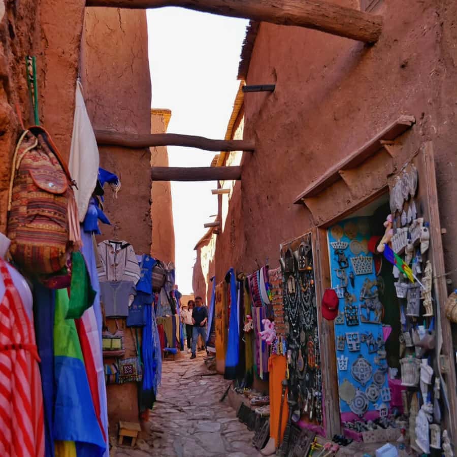 From Marrakech: Ouarzazate, Ait Ben Haddou & Atlas Studios - Exploring Ait Ben Haddou’s mud-brick lanes