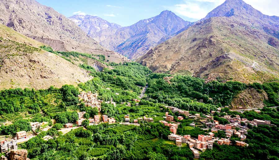 From Marrakech: Ourika Valley & Atlas Mountains Waterfalls - Leaving Marrakech for the High Atlas