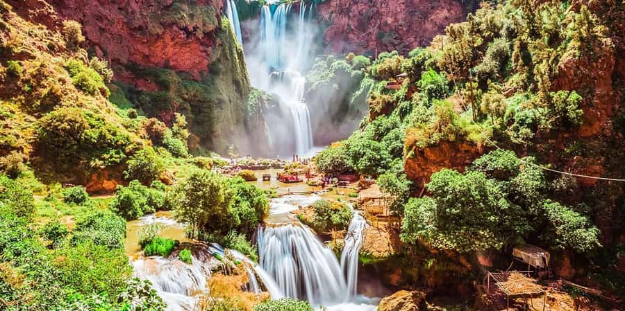 From Marrakech: Ouzoud Waterfalls Guided Hike and Boat Tour - Leaving Marrakech for the Ouzoud countryside