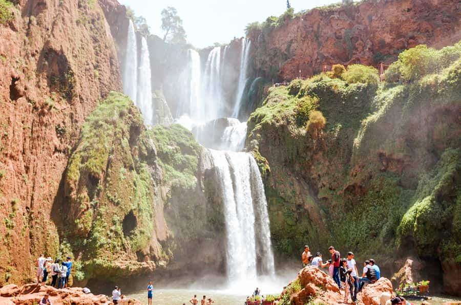 From Marrakech: Ouzoud Waterfalls Guided Tour & Boat Ride - Barbary macaques and the olive trees