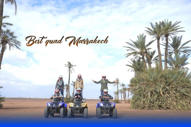 From Marrakech: Palm Grove Quad Bike and Camel Ride Tour - Timing, group size, and comfort