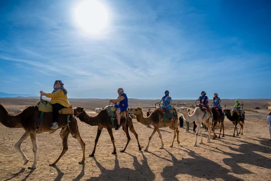 From Marrakech: Sunset Desert Tour with Camel Ride & Dinner - Practical tips for a smoother evening