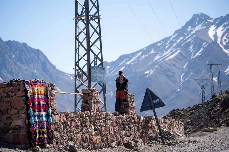 From Marrakesh: Atlas Mountains Talamrout Summit Day Hike - Tea, lunch, and the long way back down