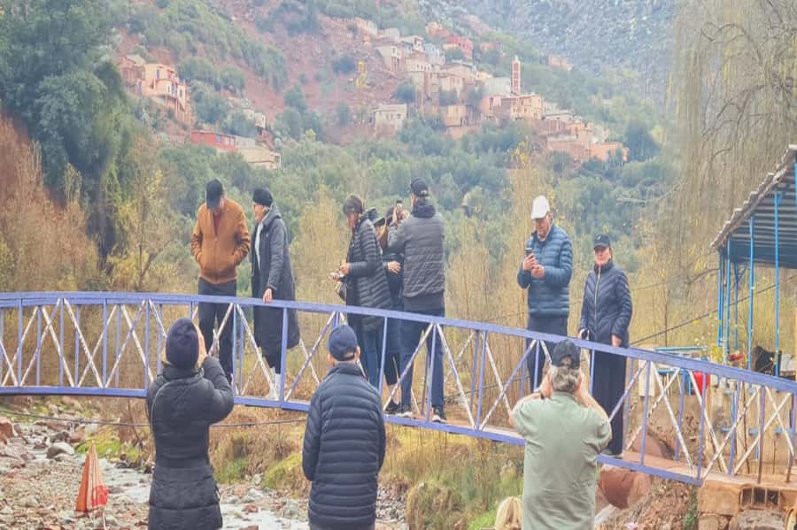 From Marrakesh: Day Tour to Ourika Valley & Atlas Mountains - Lunch beside the river
