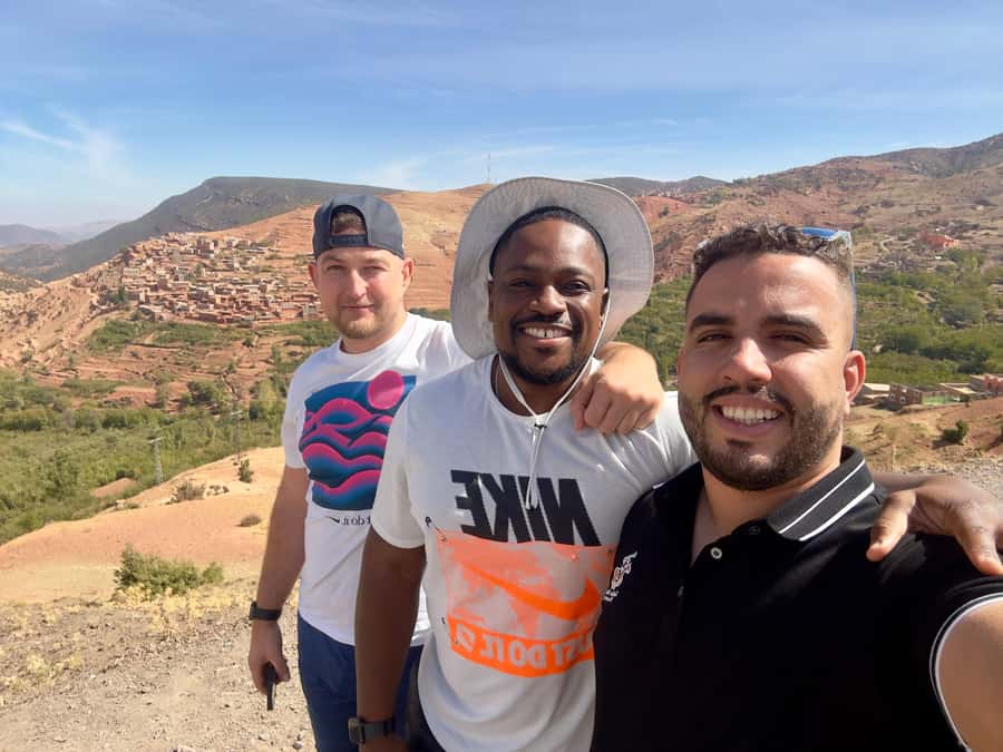 From Marrakesh: Private Atlas Mountains Day Trip {5-Valleys} - The Asni Valley and Views Toward Mount Toubkal