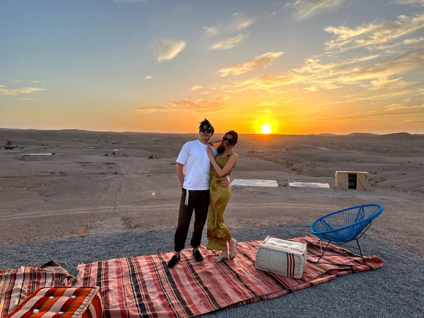 From Marrakesh: Sunset Dinner in Agafay at Berber Camp - What is included, and what costs extra