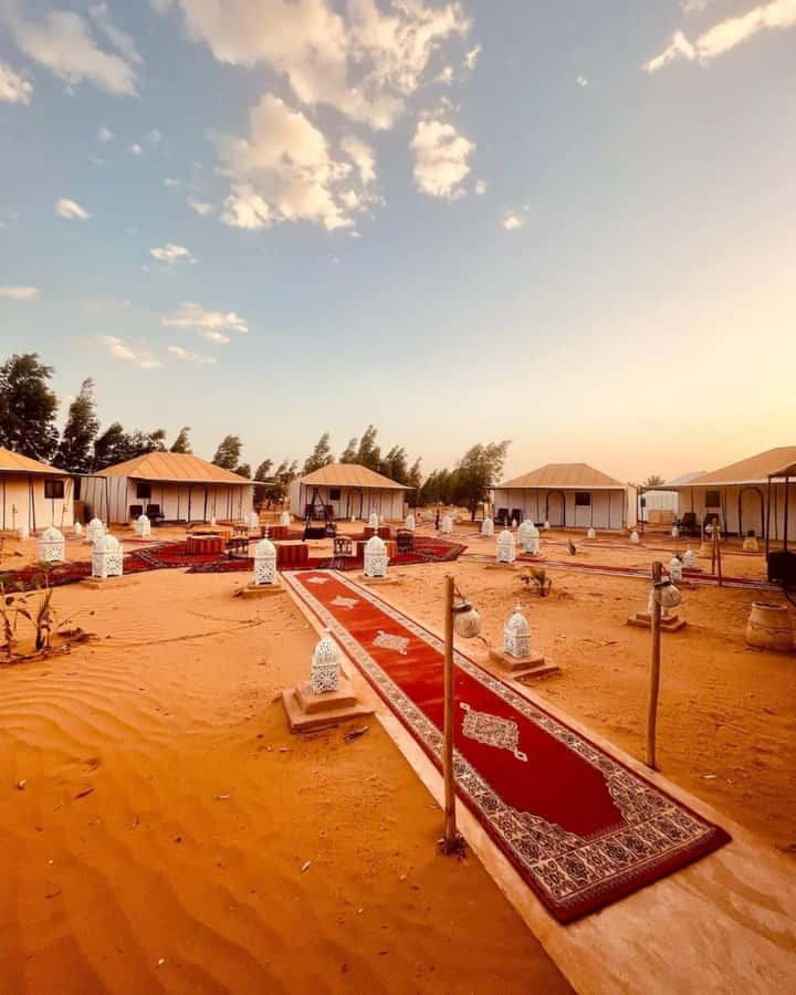 From Merzouga: Overnight Camel Trek over Erg Chebbi Dunes - Starting at Hotel Kasbah Mohayut