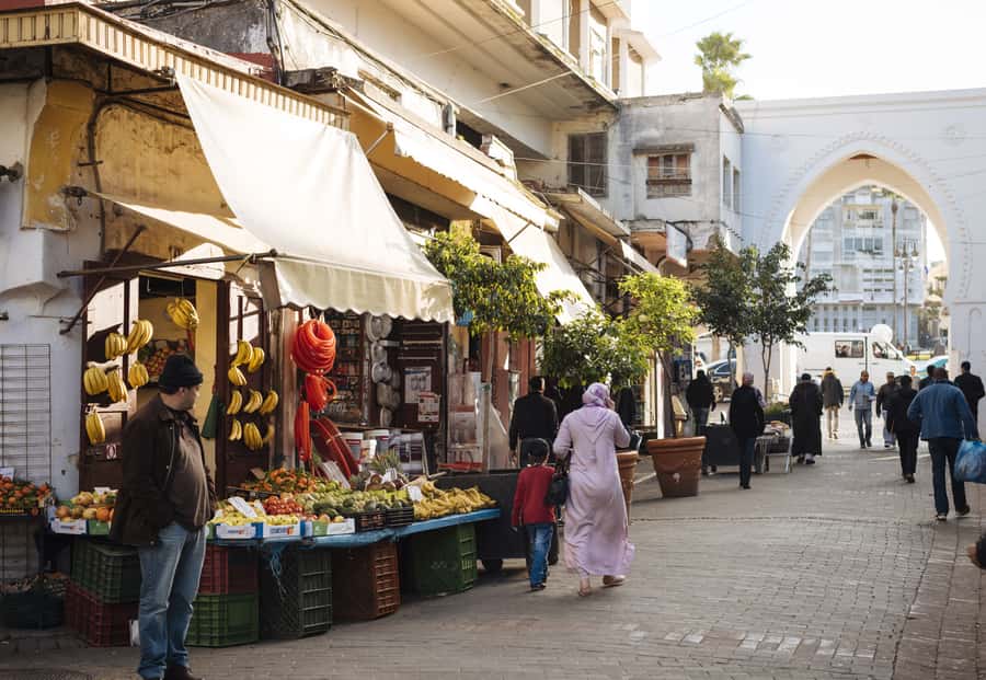 From Rabat: Tangier Guided Day Tour by High-Speed Train - First look at Tangier from the vehicle