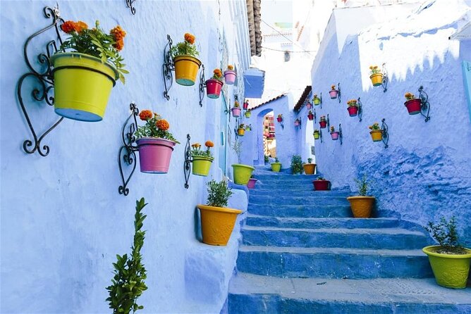 From Tangier: Day Trip to Chefchaouen and Akchour Waterfalls - Entering Chefchaouen through the main square