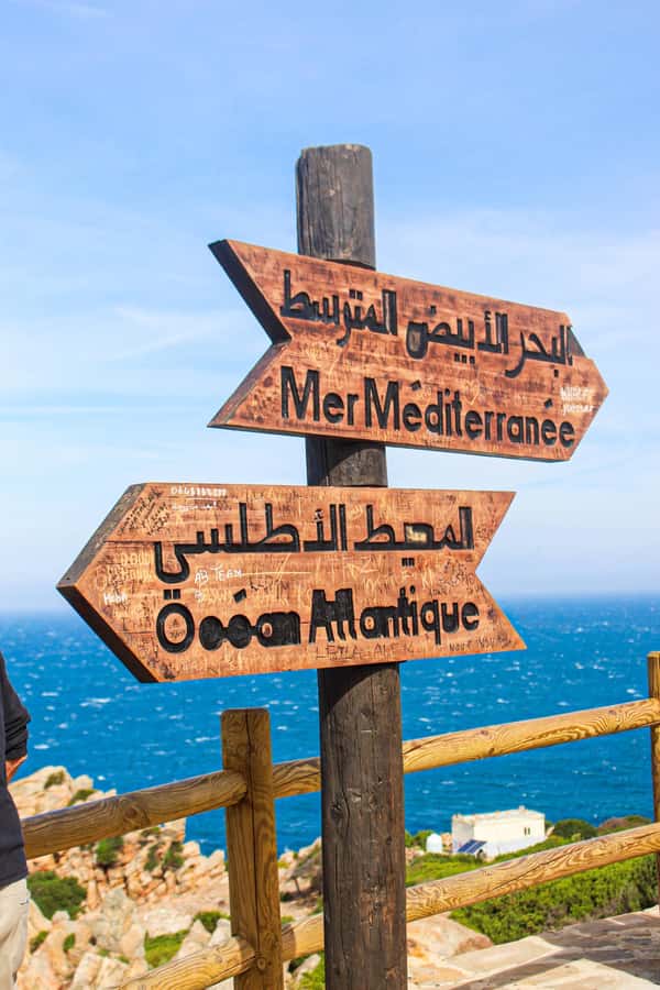 From Tangier: Full-Day Tangier, Asilah, & Cape Spartel Tour - Cape Spartel and the lighthouse view