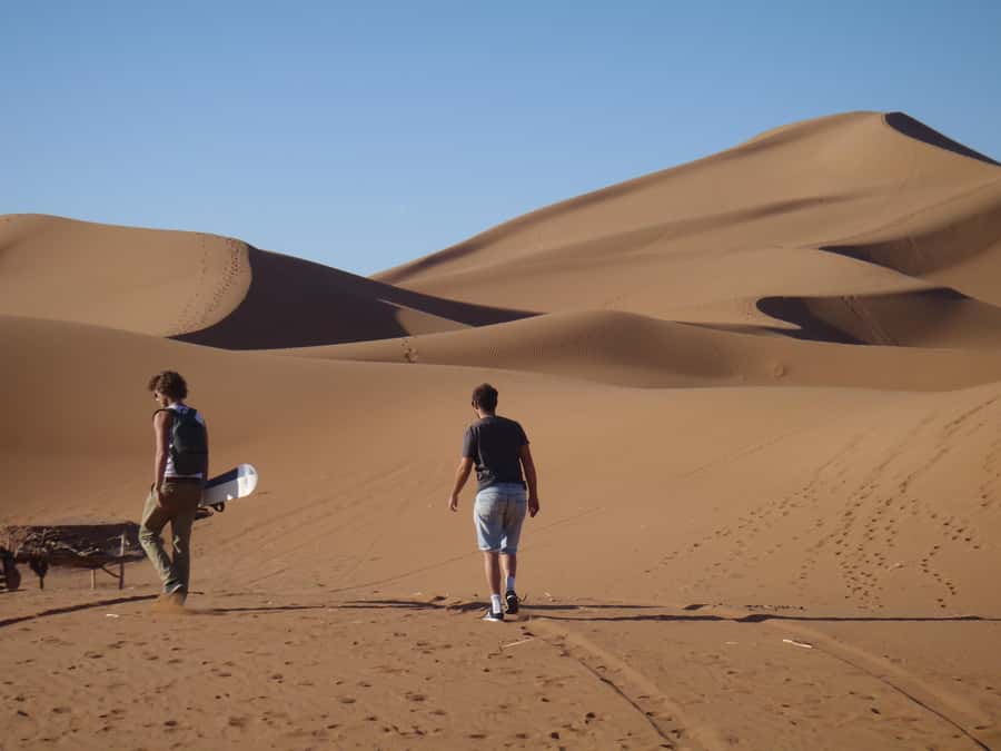 From Zagora: 2-Day Desert Tour to Erg Chegaga - The long road from Mhamid to Erg Chegaga
