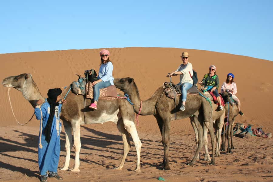 From Zagora: 2-Day Desert Tour to Erg Chegaga - Spending the night in a desert camp