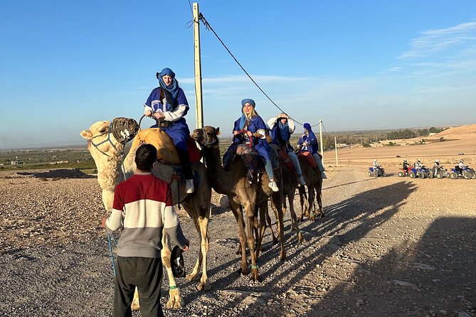 Full Package Agafay Desert, Quad Bike, Camel Ride and Dinner show - What the $49.61 price really covers