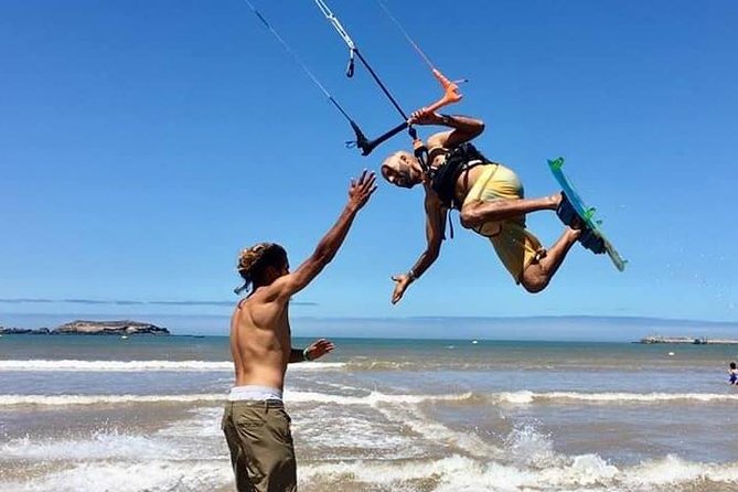 Group Kitesurfing lesson with a Local in Essaouira Morocco - When the wind does not cooperate