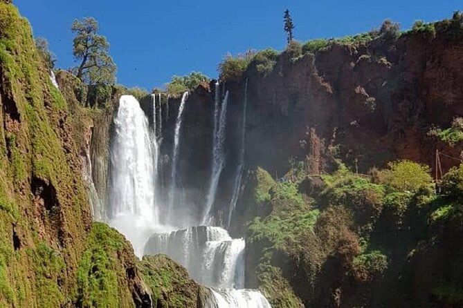 Guided Day tour of Ouzoud waterfalls from Marrakech - Monkeys, river cafes, and lunch
