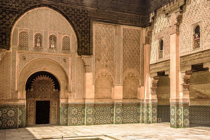 Guided Medina Walking Tour of Monuments & Souks - Bab Agnaou and the Kasbah show Marrakech’s defensive side