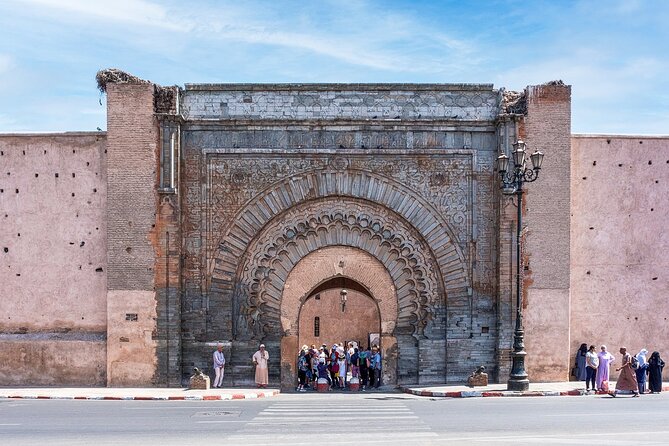 Guided Medina Walking Tour of Monuments & Souks - Koutoubia Mosque gives you a clear starting point