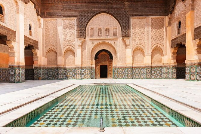 Half-Day Guided City Tour in Marrakech Hidden Medina - Medersa Ben Youssef: the architectural centerpiece