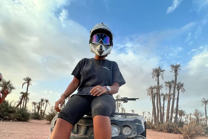 Half-day quad bike in the palmgrove & rock desert - Who will enjoy this most?