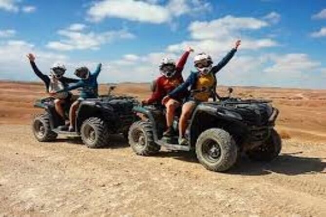 Half-Day Quad Biking tour in Agafay Desert - The Berber tea stop in the desert