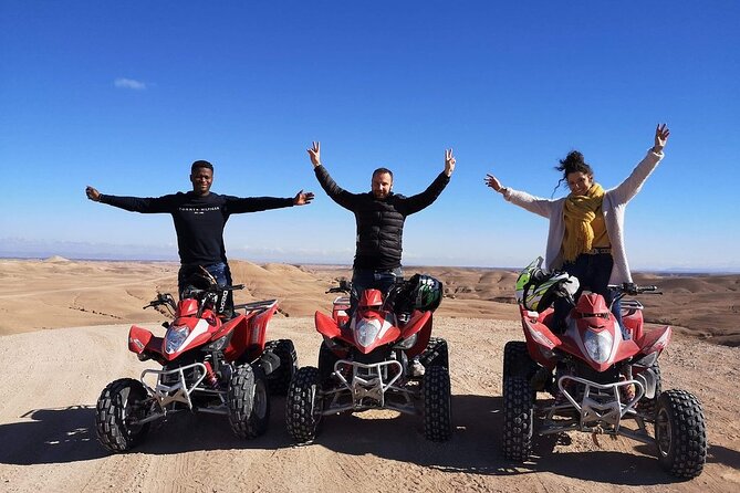Half-Day Quad Biking tour in Agafay Desert - Riding across dunes, canyons, and open views
