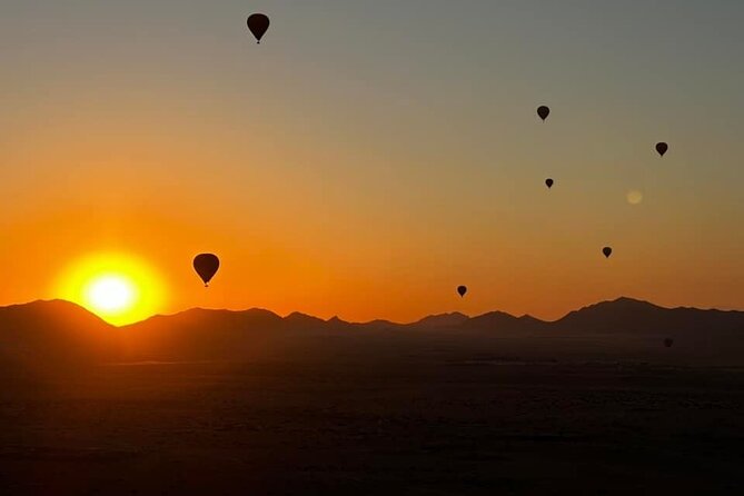 Hot Air Balloon Experience in Marrakesh - Sunrise above the desert and Atlas Mountains