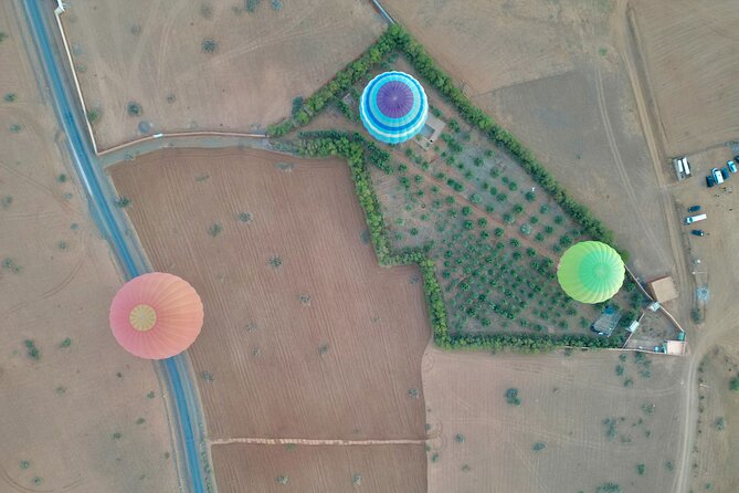 Hot air balloon flight at sunrise in Marrakech & breakfast - Why a Marrakech balloon ride works so well