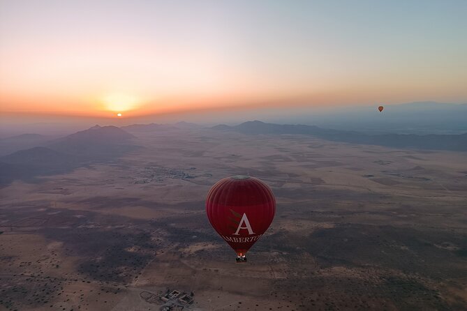 Hot air balloon flight to Marrakech in a small group. Breakfast - Key points to know before booking