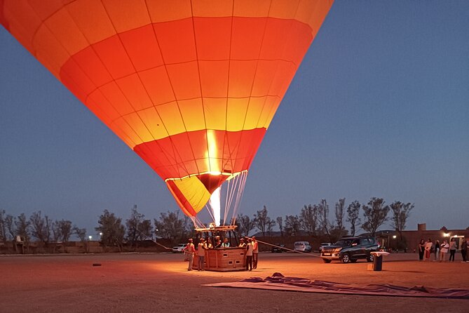 Hot air balloon flight to Marrakech in a small group. Breakfast - Is the advertised small group really small?