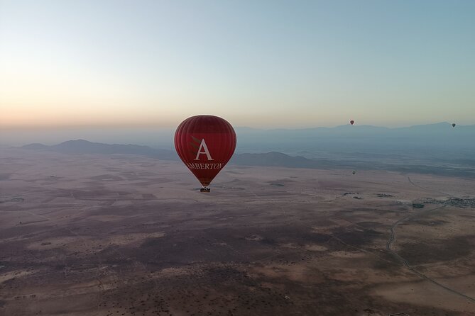 Hot air balloon flight to Marrakech in a small group. Breakfast - Timing: plan on a full morning, not exactly four hours