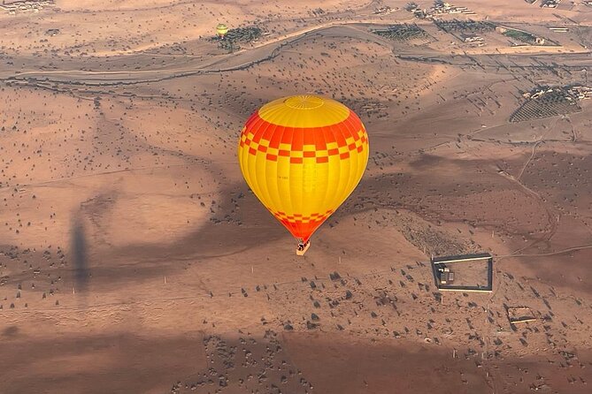Hot Air Balloon with Breakfast from Agadir - Tea, firelight, and the balloon taking shape
