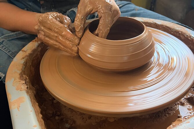 Lamsaty Pottery Workshop with Moroccan Tea - Tea, Music, and the Family Atmosphere