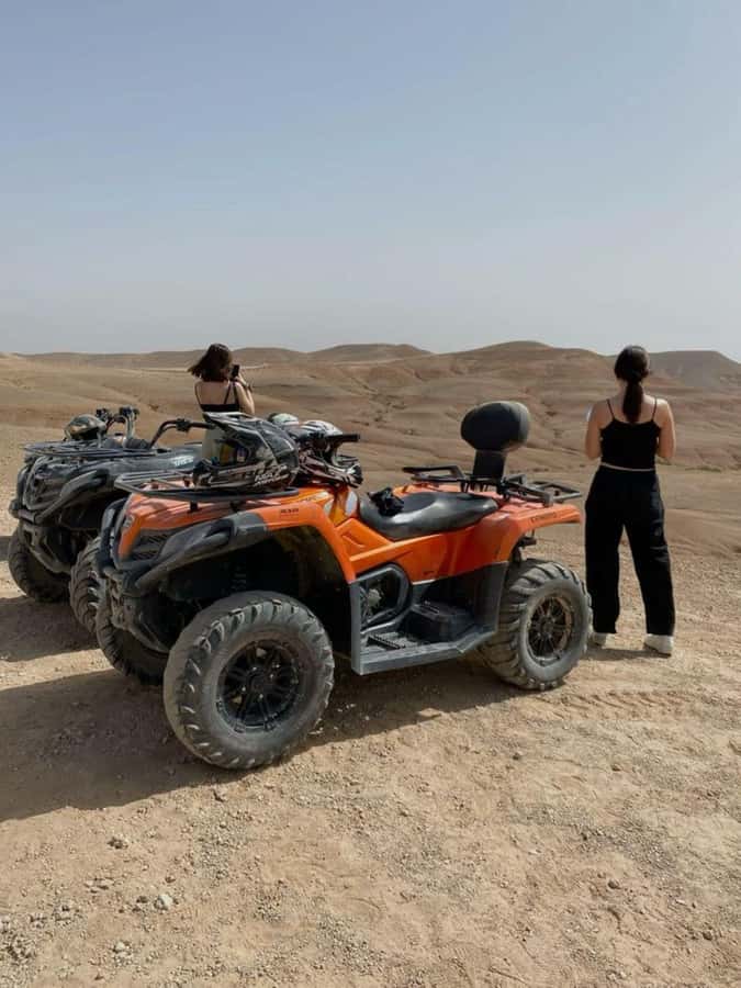 Lunch & Swimming Camel Ride and Quad Biking in Agafay - Swimming with desert and Atlas Mountain views