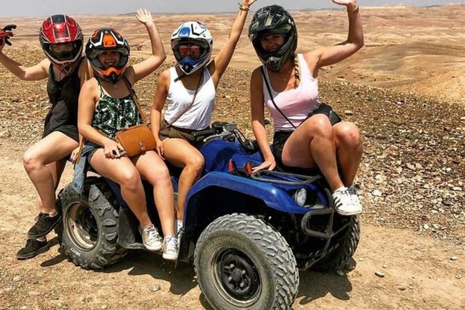 Luxury Agafay Desert : Quad Bike, Camel Ride, Pool & Dinner Show - Quad Biking Across the Rocky Desert