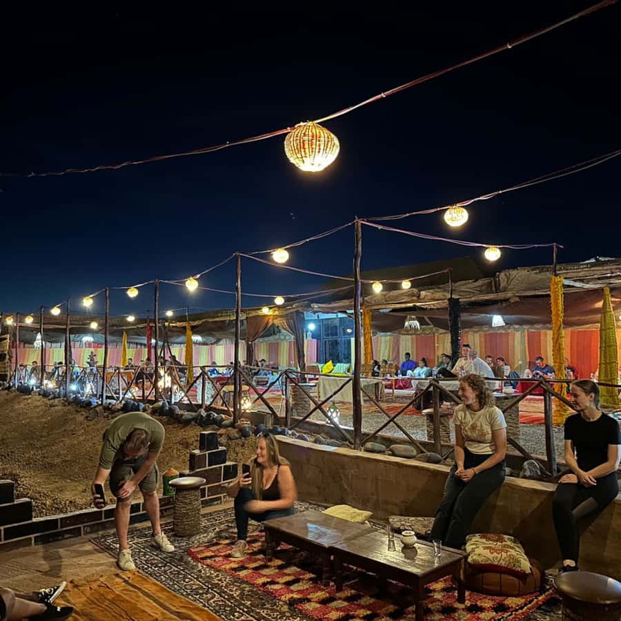 Luxury Agafay Desert : Quad , Camel Ride, Pool & Dinner Show - The camel ride and its blue traditional dress
