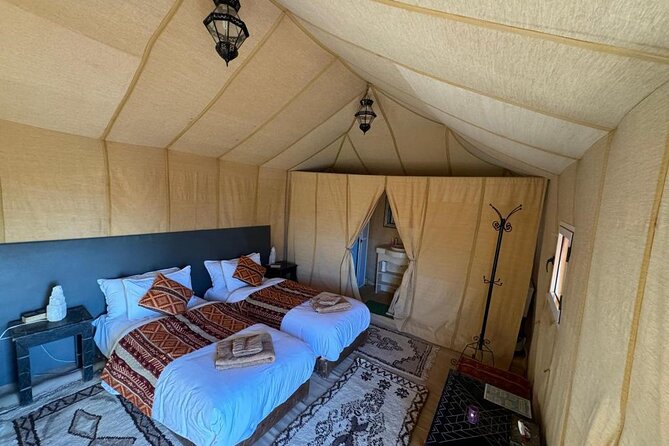 Luxury Camp in Merzouga Desert with Camel ride, Car 4WD - Arriving at Dar Morocco near Merzouga