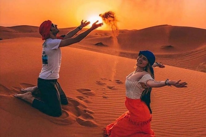 LUXURY Desert Camp: 3 Days Marrakech to Merzouga and Camel Trek - Day three: sunrise, camels, and the return to Marrakech