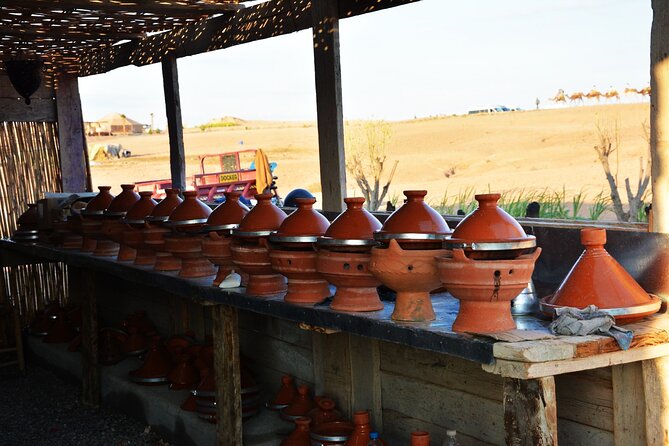 Magical Dinner Experience & Sunset Camel Ride in Marrakech Desert - Riding a camel before sunset