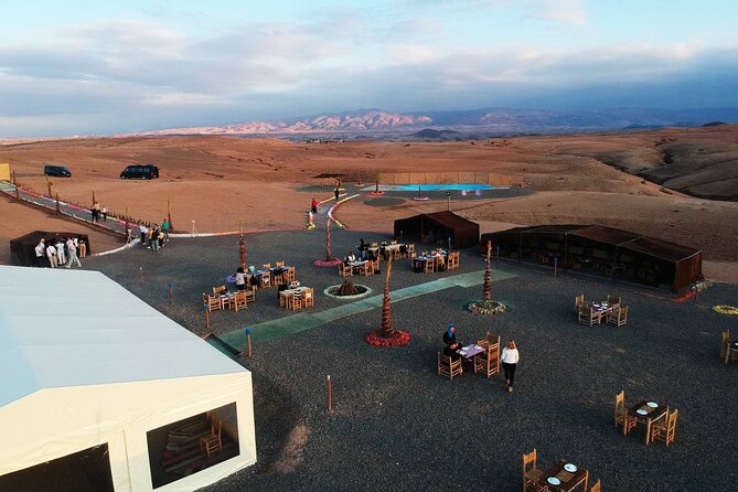 Magical Dinner Experience & Sunset Camel Ride in Marrakech Desert - Sunset views without a Sahara expedition