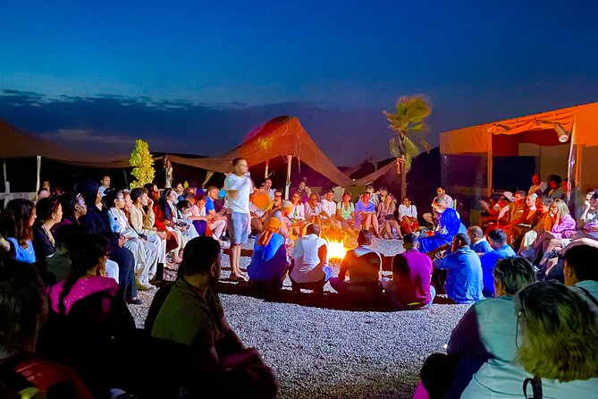 Magical Dinner show and Quad bike In Agafay Desert Marrakech - Moroccan dinner with vegetarian choices