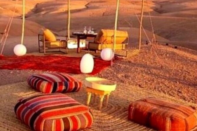 Magical Dinner show and Quad bike In Agafay Desert Marrakech - Berber music, clapping, and the campfire