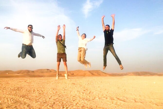 Magical Evening in the Agafay Desert: Dinner, Shows & Adventures - Quad biking through the rocky terrain