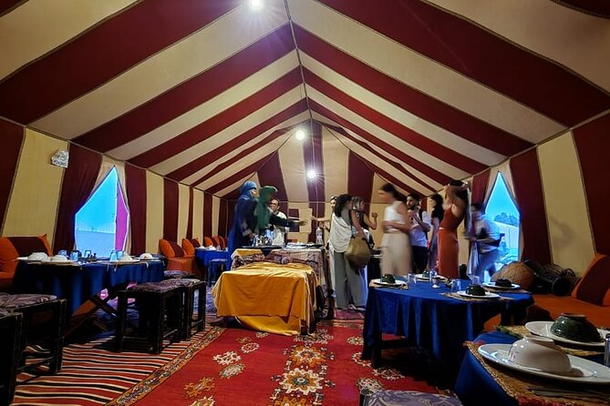 Marrakech: 2 Days tour to Sahara Zagora Desert & Ait-BenHaddou - A basic but welcoming night in camp